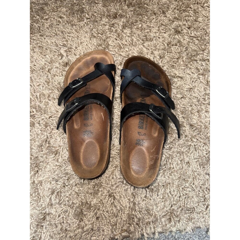 Birkenstock Mayari sandals in black women’s size 36 U.S 5-5.5